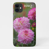 Blume in Rosa und Weiß Dahlia Case-Mate iPhone Hülle (Rückseite)