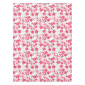 Blume in Rot und Weißpapier Tischdecke (Vorderseite)