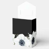 Blume in Schwarz und Weiß Geschenkschachtel (Geöffnet)