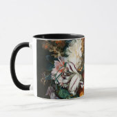 BLUME IN SCHWARZEM STÜCK TASSE (Links)