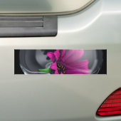 Blume in Vase Autoaufkleber (Auf Auto)