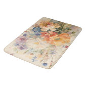 Blume in Vase Badematte (Schrägansicht)