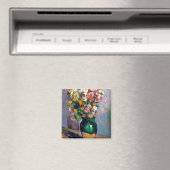 Blume in Vase, Cezanne Magnet (In Situ (Geschirrspüler))