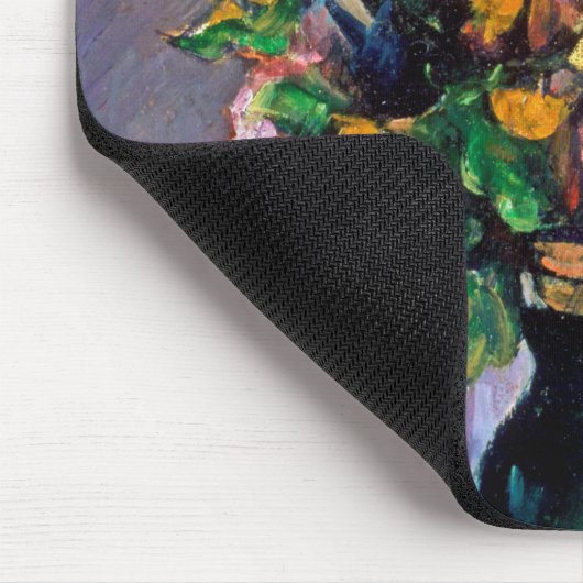 Blume in Vase, Cezanne Mousepad (Ecke)