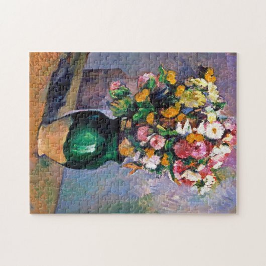 Blume in Vase, Cezanne Puzzle (Horizontal)