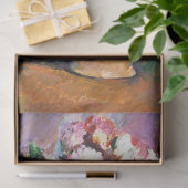 Blume in Vase, Cezanne Seidenpapier (Geschenk)