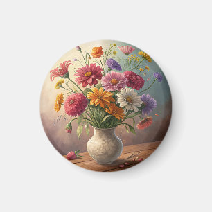 Blume in Vase Magnet