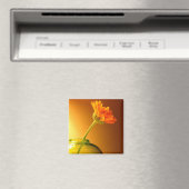 Blume in Vase Magnet (In Situ (Geschirrspüler))