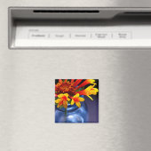 Blume in Vase Magnet (In Situ (Geschirrspüler))