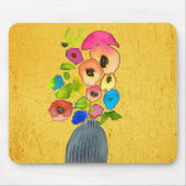 Blume in Vase Mousepad (Vorne)