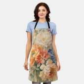 Blume in Vase Schürze (Getragen)