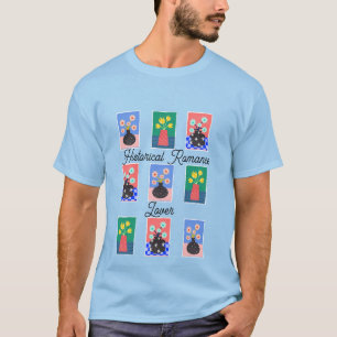 Blume in Vasen Romance Lover T-Shirt