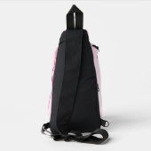 Blume in Waves Crossbody Bag (Rückseite)