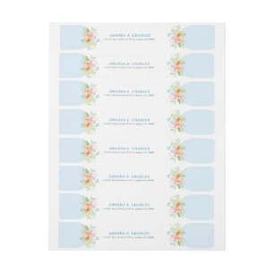 Blume in zartem Rosa und Gelb