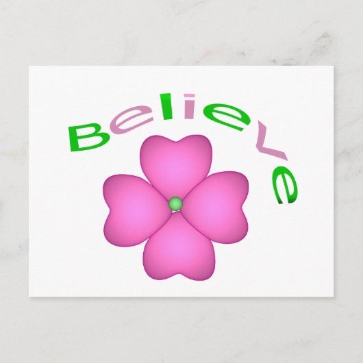 Blume Inspiration Postkarte (Vorderseite)