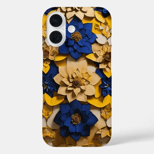 Blume iPhone Case - Blumendesign mit Dauerhaftem (Rückseite)