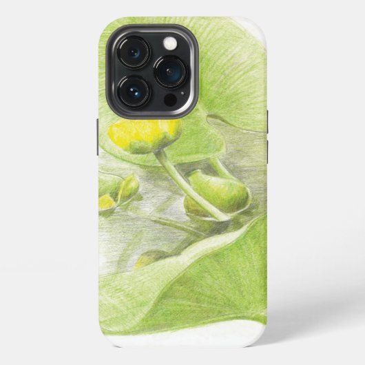 Blume iPhone Hülle (Hinten)