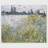 Blume Island in der Nähe von Vétheuil, Claude Mone Geschenkpapier (Flach)