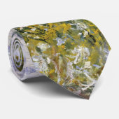 Blume Island in der Nähe von Vétheuil, Claude Mone Krawatte (Gerollt)