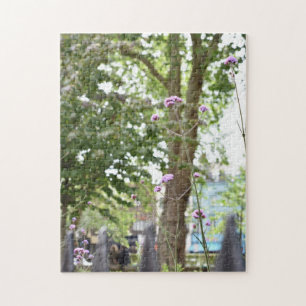 Blume, Islington Green, Nord-London Großbritannien Puzzle