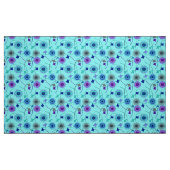 Blume Ivy Blue Modern Fabric Stoff (Fat Quarter (45,7 x 55,9 cm))