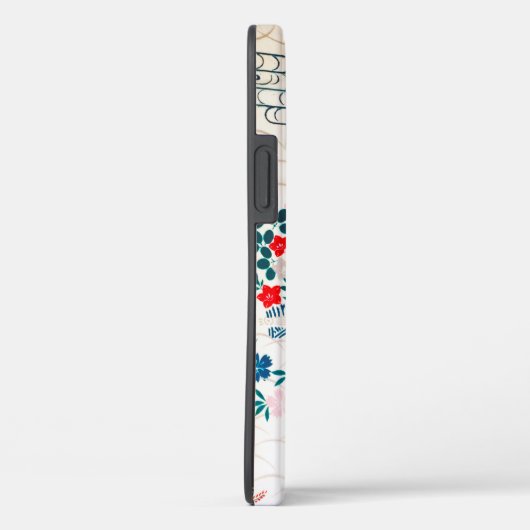 Blume, japanisches Design Case-Mate iPhone Hülle (Rückseite / Rechts)