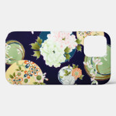 Blume, japanisches Design Case-Mate iPhone Hülle (Rückseite (Horizontal))
