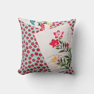 Blume, japanisches Design Kissen