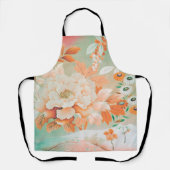 Blume, japanisches Design Schürze (Vorderseite)