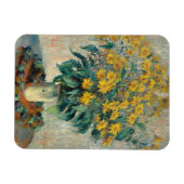 Blume Jerusalem Artichoke, 1880 (Öl auf Leinwand) Magnet (Horizontal)