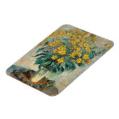 Blume Jerusalem Artichoke, 1880 (Öl auf Leinwand) Magnet (Linke Seite)