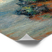 Blume Jerusalem Artichoke, 1880 (Öl auf Leinwand) Poster (Ecke)