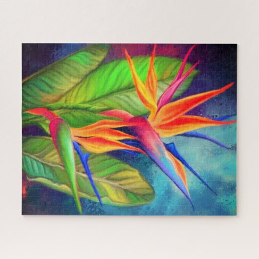 Blume Jigsaw Puzzle - Malerei (Horizontal)