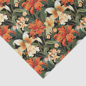 Blume Jugendstil Seidenpapier (Ausschnitt)