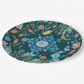 Blume, Jugendstil, William Morris-Stil Pappteller (Schrägansicht)