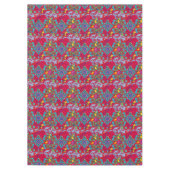 Blume, Jugendstil, William Morris-Stil Tischdecke (Vorderseite)