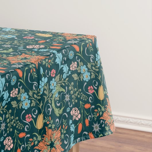 Blume, Jugendstil, William Morris-Stil Tischdecke (Beispiel)