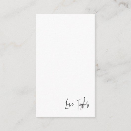 Blume Juli Begleitkarte (Rückseite)