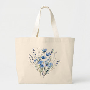 Blume Jumbo Stoffbeutel