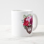 Blume Jumbo-Tasse (Vorderseite Rechts)