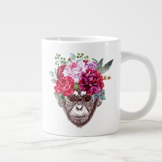 Blume Jumbo-Tasse (Rechts)