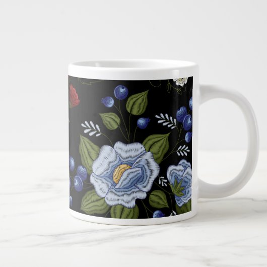 Blume Jumbo-Tasse (Rechts)