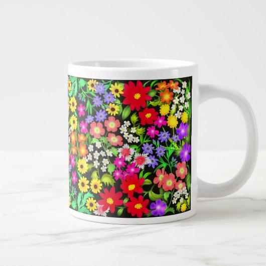 Blume Jumbo Tasse (Rechts)