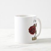 Blume JUNE Geburtstagsfeier Rose Kaffeetasse (VorderseiteRechts)