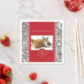 Blume Jungle Saison Grüße Produkte Serviette (Beispiel)