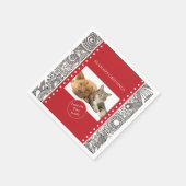 Blume Jungle Saison Grüße Produkte Serviette (Ecke)