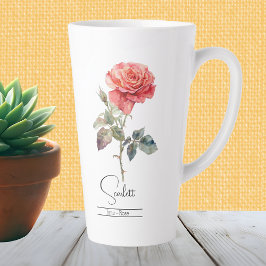 Blume Juni Rose Milchtasse