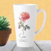 Blume Juni Rose Milchtasse