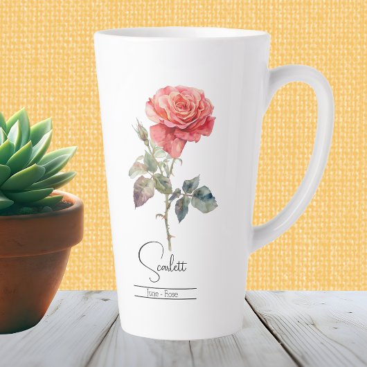 Blume Juni Rose Milchtasse
