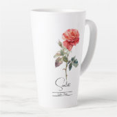 Blume Juni Rose Milchtasse (Rechte Ecke)